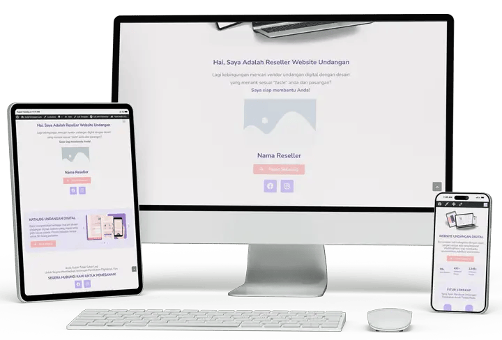 Halaman Profil Reseller Undangan Digital